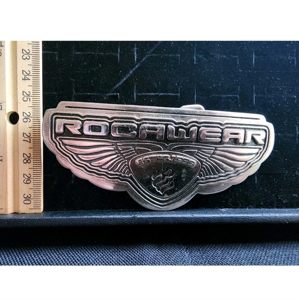 Vintage RocaWear Belt Buckle Used Great Shape